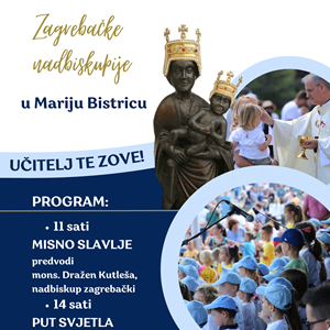 Hodočašće djece u Mariju Bistricu